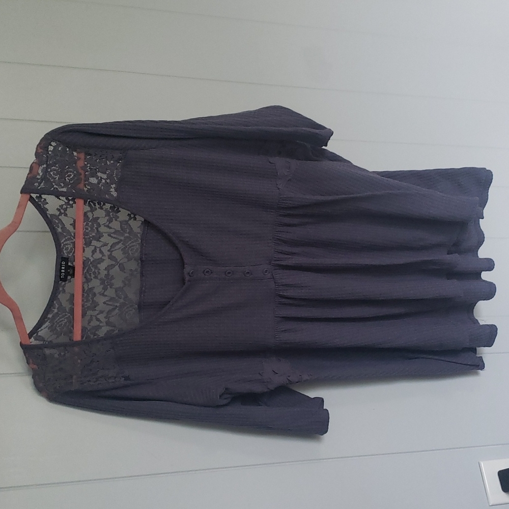Grey Torrid Tunic